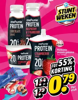 Hoogvliet Melkunie protein gekoeld aanbieding