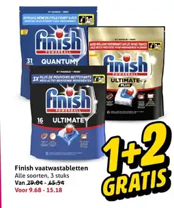 Hoogvliet Finish vaatwastabletten aanbieding