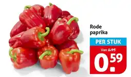 Hoogvliet Rode paprika aanbieding