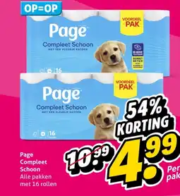 Hoogvliet Page Compleet Schoon aanbieding