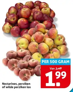 Hoogvliet Nectarines, perziken of wilde perziken aanbieding