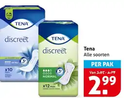 Hoogvliet Tena aanbieding
