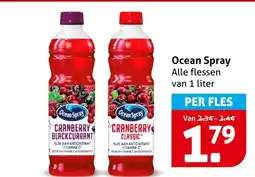 Hoogvliet Ocean Spray aanbieding