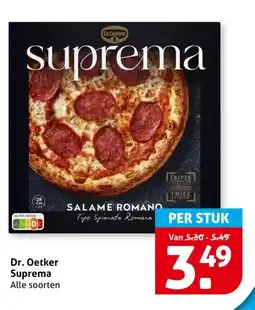 Hoogvliet Dr. Oetker Suprema aanbieding