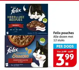 Hoogvliet Felix pouches aanbieding