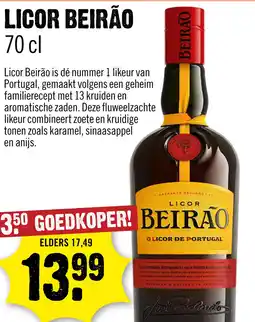 Dirck 3 Licor Beirao Original 70 cl aanbieding
