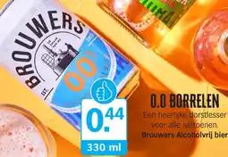 Allerhande Brouwers Alcoholvrij bier aanbieding