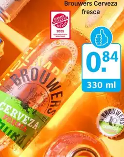 Allerhande Brouwers Cerveza fresca aanbieding