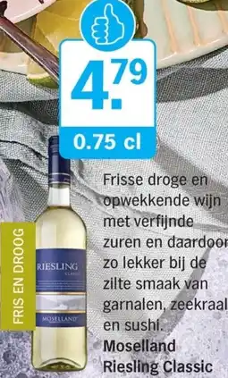 Allerhande Moselland Riesling Classic aanbieding