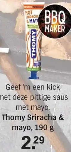 Allerhande Thomy Sriracha & mayo aanbieding