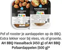 Allerhande AH BBQ Hassalback of AH BBQ Pofaardappelen aanbieding