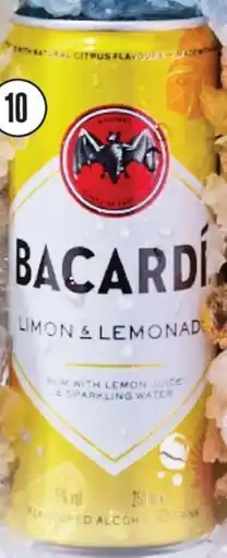Allerhande Bacardi Limon & lemonade aanbieding