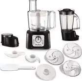 Bol.com Moulinex Double Force Compact FP546811 - Keukenmachine - Foodprocessor - 800W - Zwart aanbieding