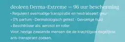 De Online Drogist deoleen Derma-Extreme - 96 uur bescherming aanbieding