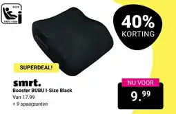 Van Asten BabySuperstore Booster BUBU I-Size Black aanbieding