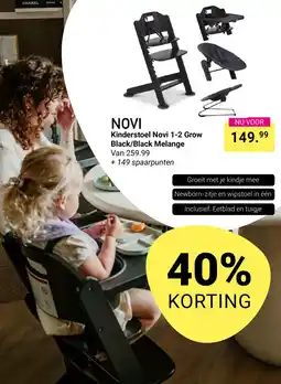 Van Asten BabySuperstore Kinderstoel Novi 1-2 Grow aanbieding