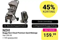 Van Asten BabySuperstore Buggy Novi Cloud Premium Sand Melange aanbieding