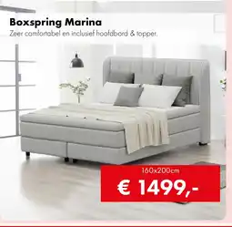 Woonsquare Boxspring Marina aanbieding