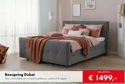 Woonsquare Boxspring Dubai aanbieding