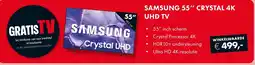 Woonsquare Gratistv samsung 55" crystal 4k uhd tv aanbieding