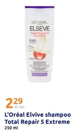 Action L'Oréal Elvive shampoo Total Repair 5 Extreme aanbieding