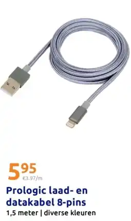 Action Prologic laad en datakabel 8-pins aanbieding