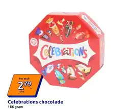 Action Celebrations chocolade aanbieding