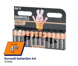 Action Duracell batterijen AA aanbieding