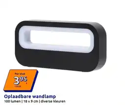 Action Oplaadbare wandlamp aanbieding