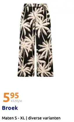 Action Broek aanbieding