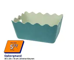 Action Opbergmand aanbieding