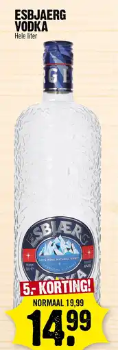 Super Dirck 3 Esbjaerg vodka aanbieding
