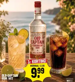 Super Dirck 3 Old captain rum wit aanbieding