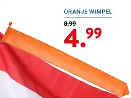 Kluswijs Oranje wimpel aanbieding
