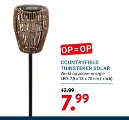 Kluswijs Countryfield tuinsteker solar aanbieding
