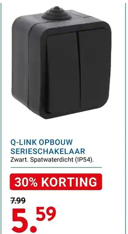 Kluswijs Q-link opbouw serieschakelaar aanbieding