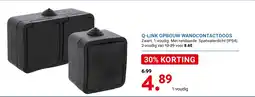 Kluswijs Q-link opbouw wandcontactdoos aanbieding