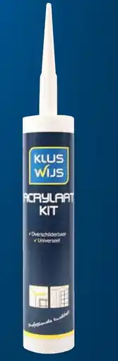Kluswijs Kluswijs acrylaatkit aanbieding