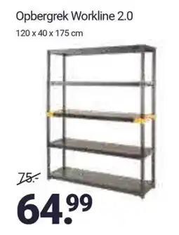 Inter Chalet Opbergrek Workline 2,0 aanbieding