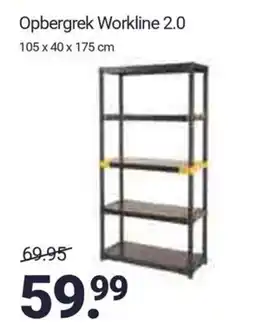 Inter Chalet Opbergrek Workline 2.0 aanbieding