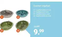 Inter Chalet Esschert vogelbad aanbieding