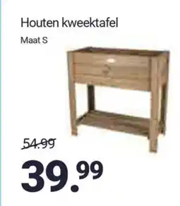 Inter Chalet Houten kweektafel aanbieding