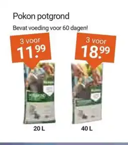 Inter Chalet Pokon potgrond aanbieding