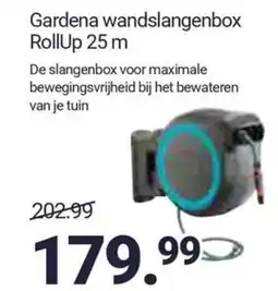 Inter Chalet Gardena wandslangenbox RollUp 25 m aanbieding