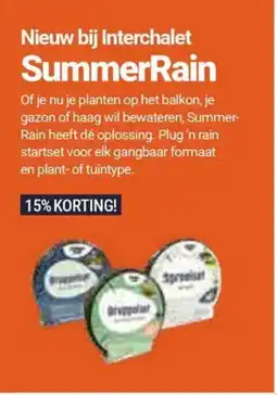 Inter Chalet Interchalet SummerRain aanbieding
