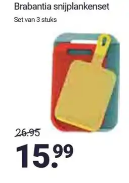 Inter Chalet Brabantia snijplankenset aanbieding