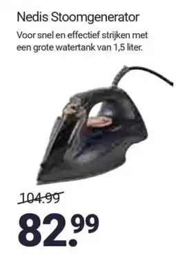 Inter Chalet Nedis Stoomgenerator aanbieding