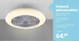 Inter Chalet Stralsund plafondventilator aanbieding