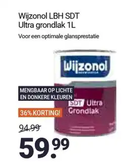 Inter Chalet Wijzonol LBH SDT Ultra grondlak aanbieding