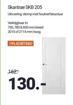 Inter Chalet Skantrae SKB 205 aanbieding